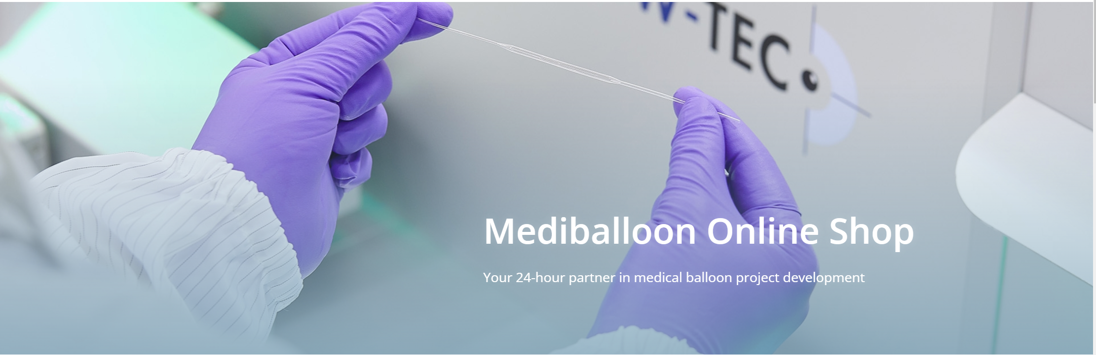 Mediballoon's Online Shop is now live, offering a range of medical balloons and tubing for sale. Mediballoon is your best partner for medical device development.